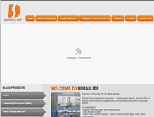 Tablet Screenshot of duraslide.com.sg